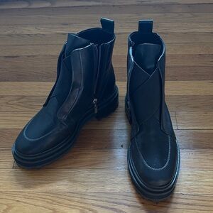SCHUTZ Black Ankle Boots